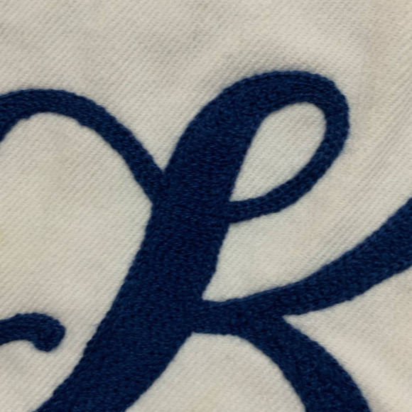 Goldsign White Denim Embroidered Jacket Karen sz S Designer Piece Gold Buttons - Picture 3 of 9